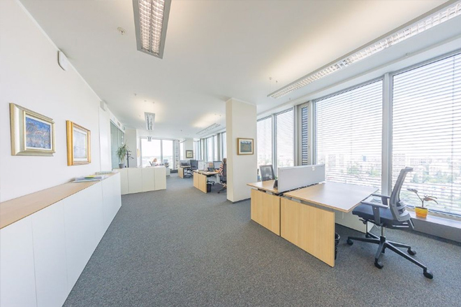 интерьер офиса в БЦ Святогор 4 площадью 840 квадратных метров